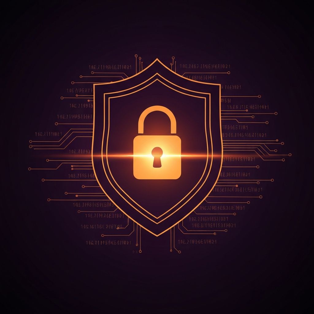 AI-powered security dashboard with encryption and data protection